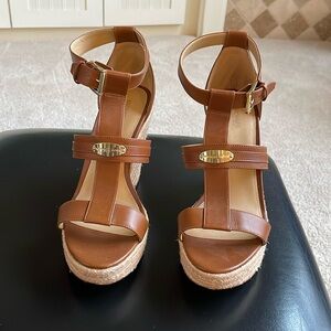 Michael Kors platform high heeled sandals